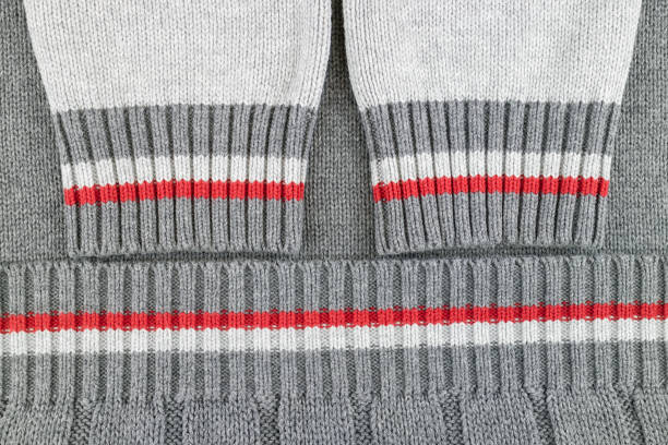 istock Fragment of a warm sweater made of sheep wool 1003175162