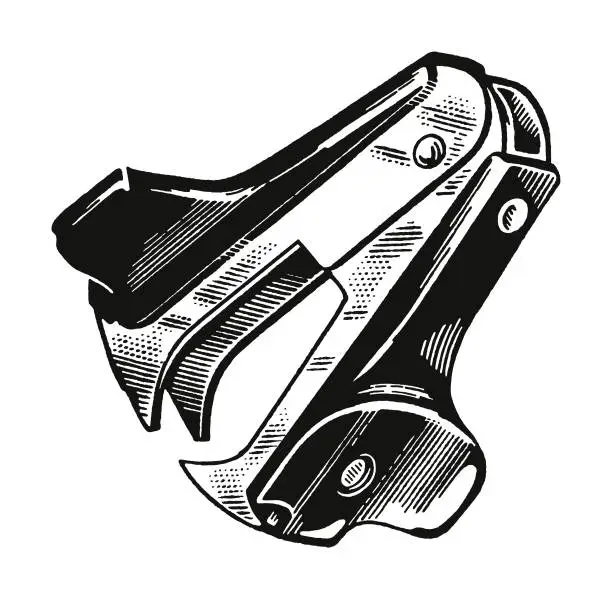Vector illustration of Staple Remover