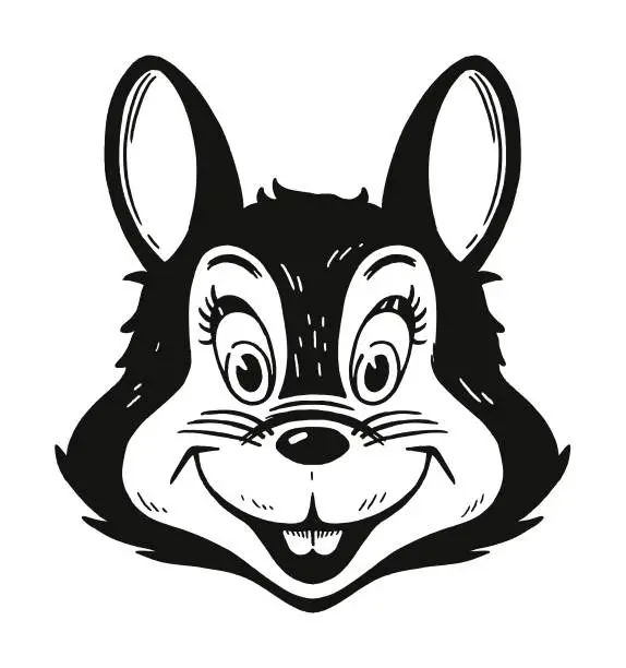 Vector illustration of Rabbit