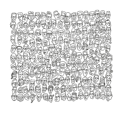 Crowd of Faces