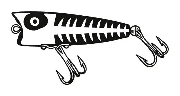 Vector illustration of Fishing Lure