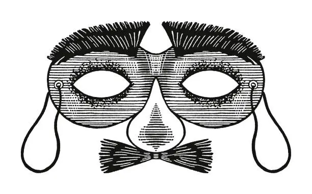 Vector illustration of Mask