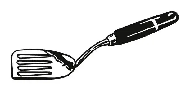 Vector illustration of Spatula