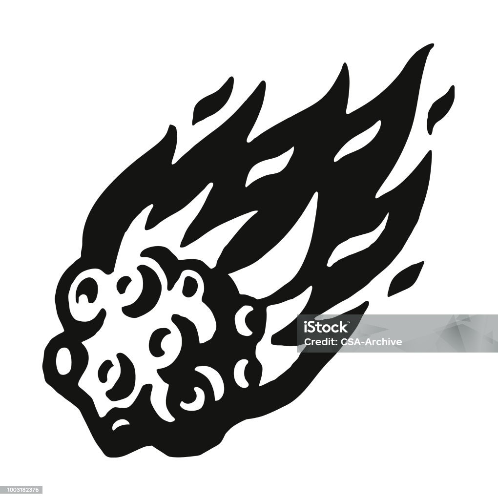 Flaming Rock Logo stock vector