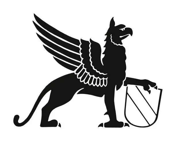 Vector illustration of Griffin