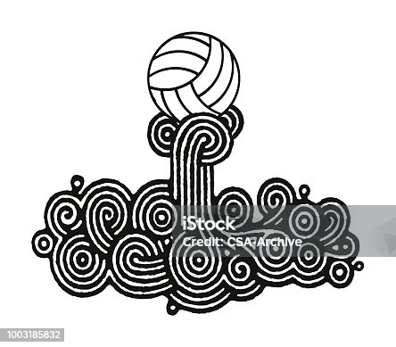 istock Waves Holding Up a Ball 1003185832