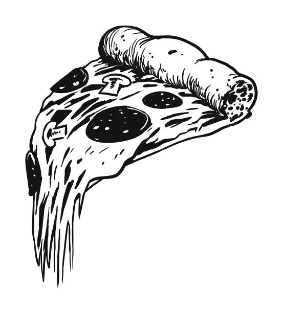 Ilustración de Rebanada De Pizza y más Vectores Libres de Derechos de Pizza - Pizza, Blanco y negro, Ilustración - iStock Ilustración de Rebanada De Pizza y más Vectores Libres de Derechos de Pizza - Pizza, Blanco y negro, Ilustración - iStock
