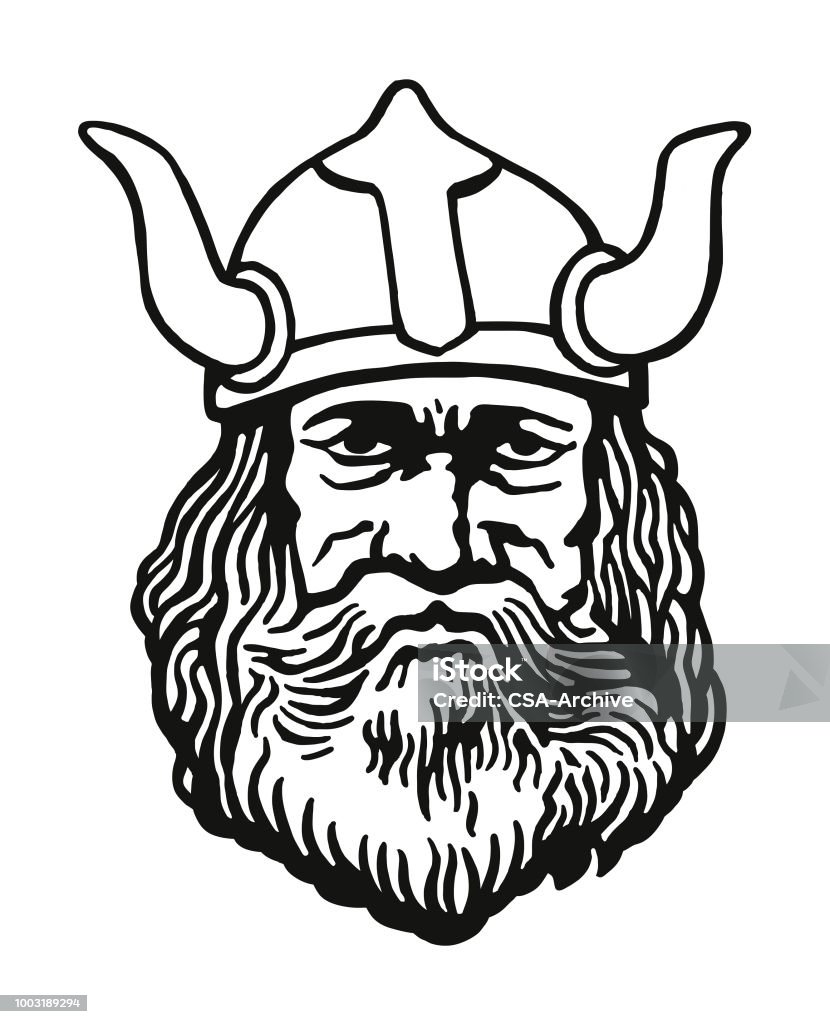 Viking Warrior Viking stock vector