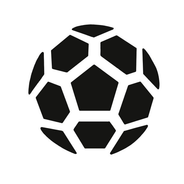 ilustrações de stock, clip art, desenhos animados e ícones de soccer ball - football icons
