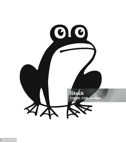 Frog Stock Illustration - Download Image Now - Frog, Animal, Swamp