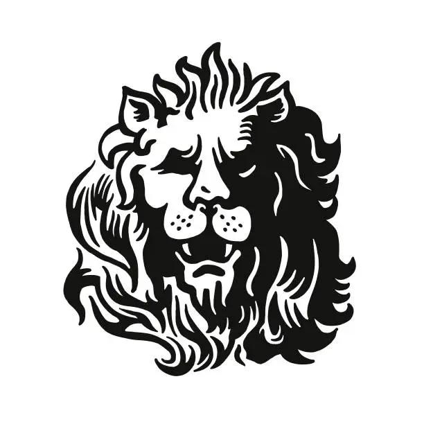 Vector illustration of Lion