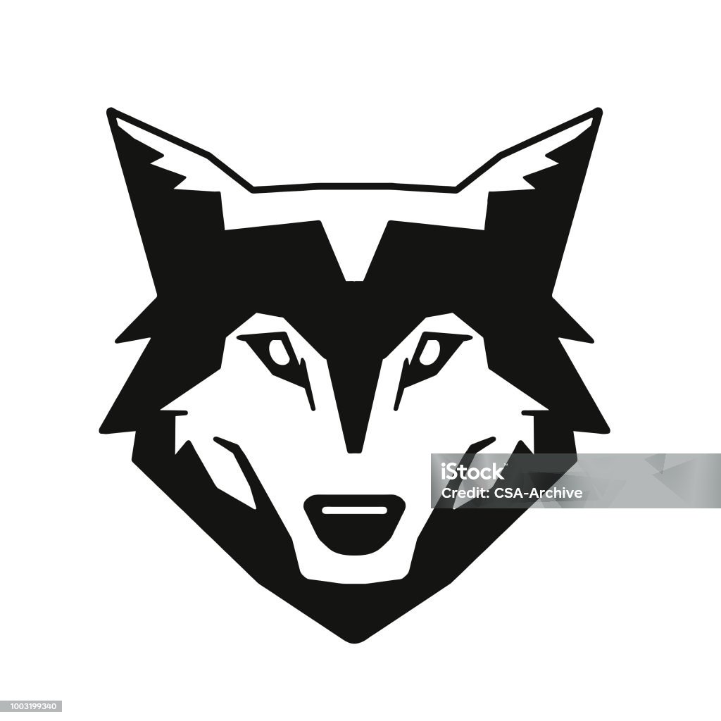 Wolf Wolf stock vector
