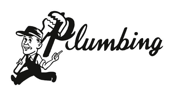 Plumbing Plumbing plumber stock illustrations