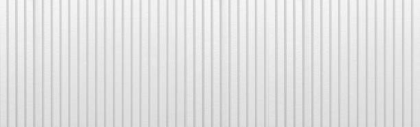 istock Panorama of White metal wall pattern and seamless background 1003203602
