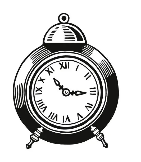 Vector illustration of Alarm Clock