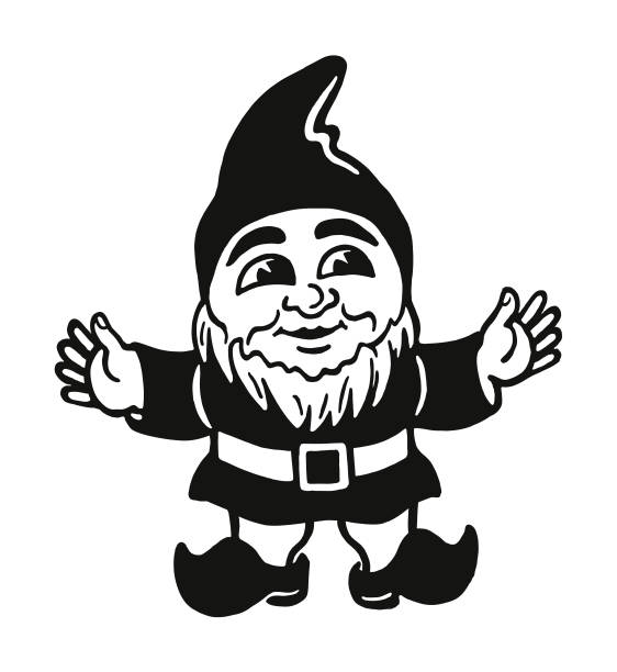 ilustrações, clipart, desenhos animados e ícones de gnome - gremlin