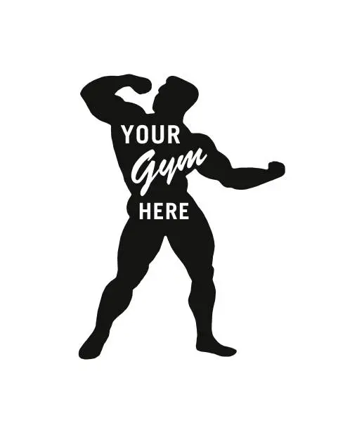 Vector illustration of Your Gym Here