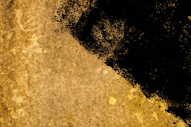 istock Grunge Ultra yellow Concrete cement texture, stone surface, rock background 1003213678
