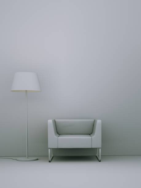 istock Interior design model room with chair 1003222270