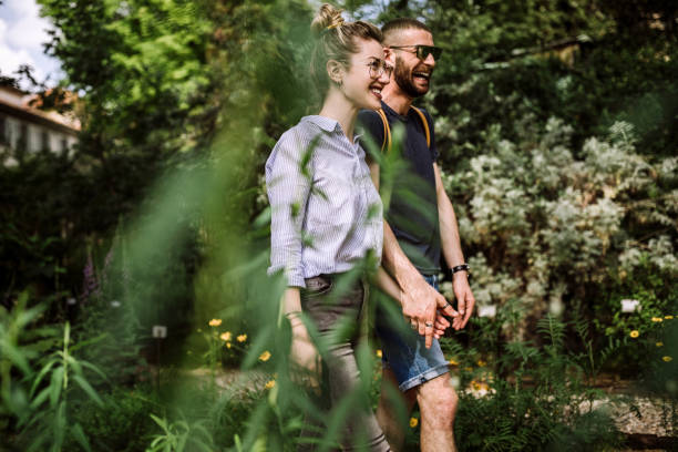 istock Young Couple Enjoying Summer Days In Nature 1003232000