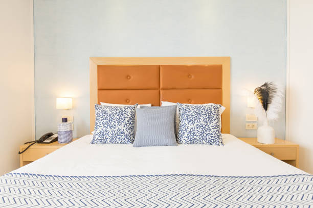 istock Interior of sea hotel bedroom 1003239390