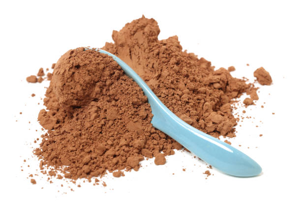 istock Cocoa powder isolated on white background 1003266026