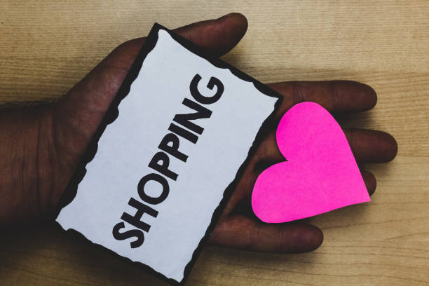 istock Handwriting text Shopping. Concept meaning Shopper customer purchase goods products store experience Paper nice art hart love lover name romantic memories ideas thoughts. 1003275716