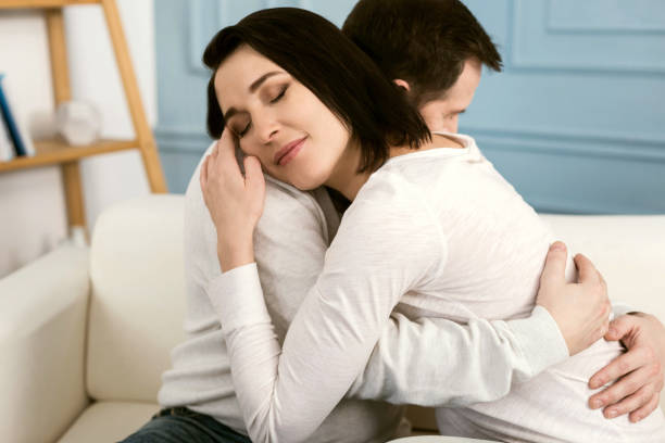 istock Attractive nice woman enjoying the moment 1003294574