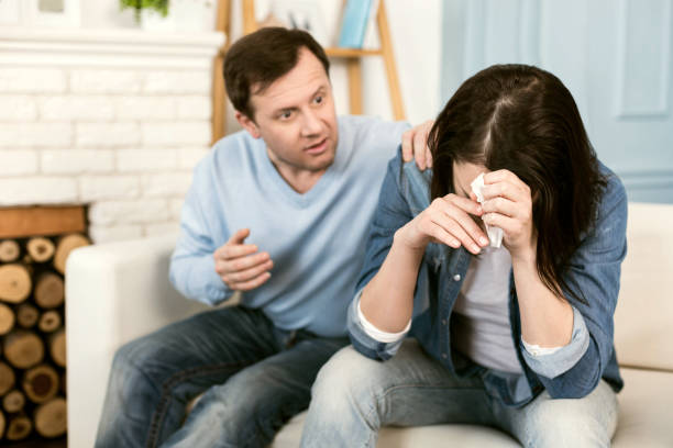 istock Unhappy sad woman crying 1003294678