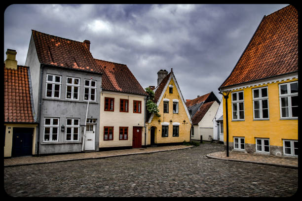 istock The old town of Haderslev 1003306248