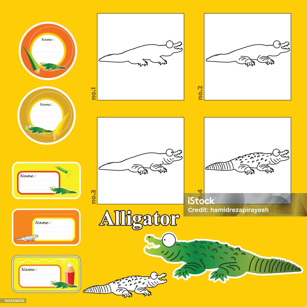 Ilustración de Tutorial De Dibujo Paso A Paso Juego Visual De Animales Kidsfunny Y Etiquetas Y Las Etiquetas Cómo Dibujar Un Cocodrilo y más Vectores Libres de Derechos de Agua - iStock Ilustración de Tutorial De Dibujo Paso A Paso Juego Visual De Animales Kidsfunny Y Etiquetas Y Las Etiquetas Cómo Dibujar Un Cocodrilo y más Vectores Libres de Derechos de Agua - iStock