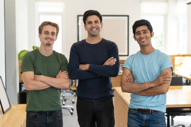 istock Happy young professionals starting career 1003321590