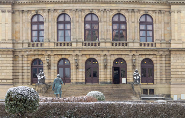 istock Rudolfinum in Prague 1003331656