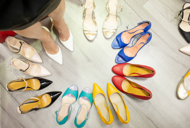 istock Woman standing in high heels 1003343954