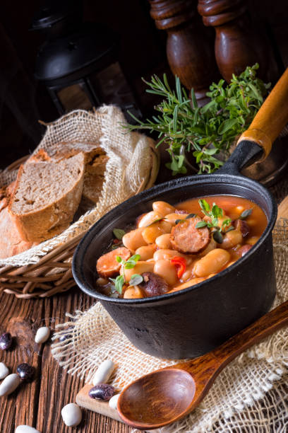 istock Polish Baked Beans with sausage 1003350536