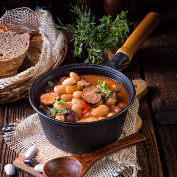istock Polish Baked Beans with sausage 1003350844