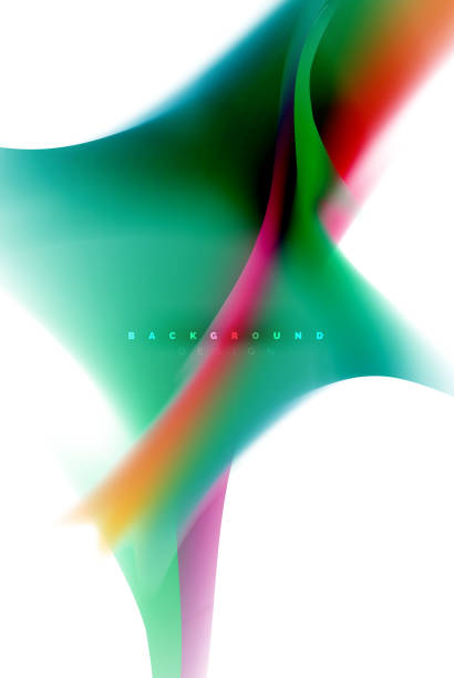 istock Holographic fluid colors flow, colorful liquid mixing colours motion concept 1003369074