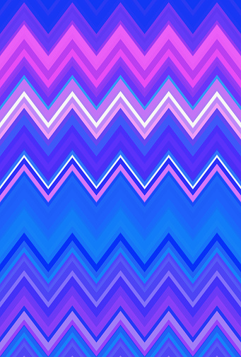Ultra violet neon Chevron zigzag pattern abstract art background, Ultraviolet purple color trends
