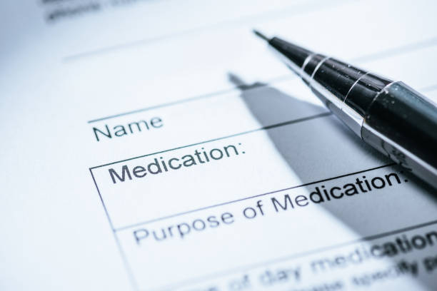 istock selective focus of medical questionnaire with pen 1003371702