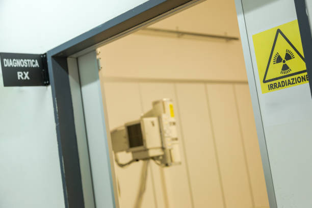 istock Radiation symbol. X-ray equipment 1003376188