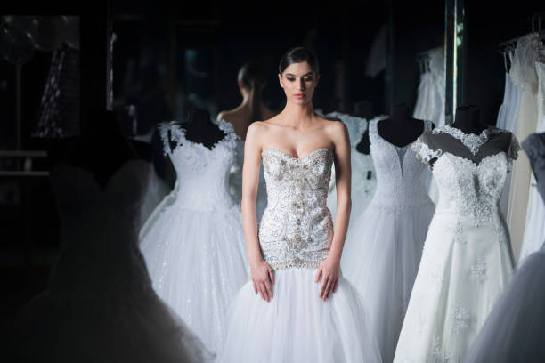 istock Looking amazing in white dress 1003376560