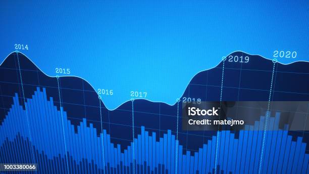 Simple Informe De Línea De Tiempo Gráfica Anual Azul Foto de stock y más banco de imágenes de Línea de tiempo - Medios visuales