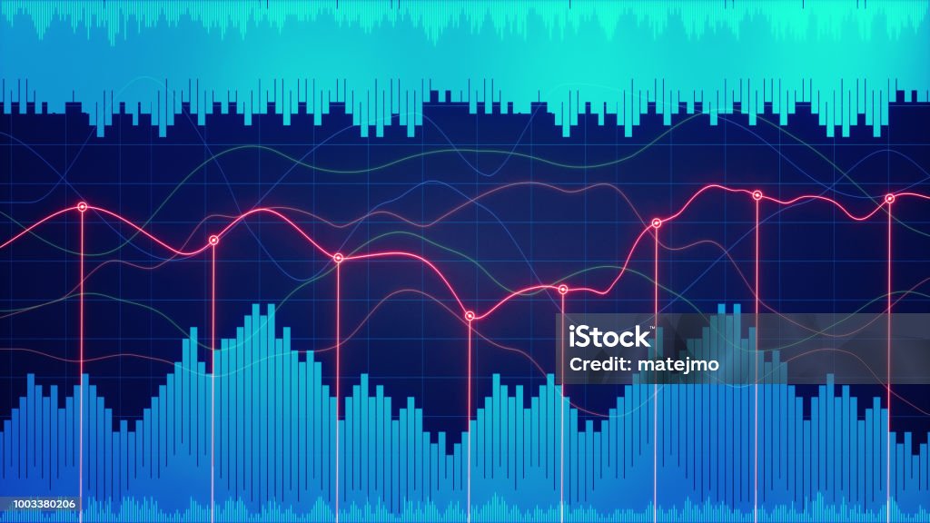 Complexz Bar Graph Complex Bar And Line Chart Data Analysis Stock Photo - Download Image ...