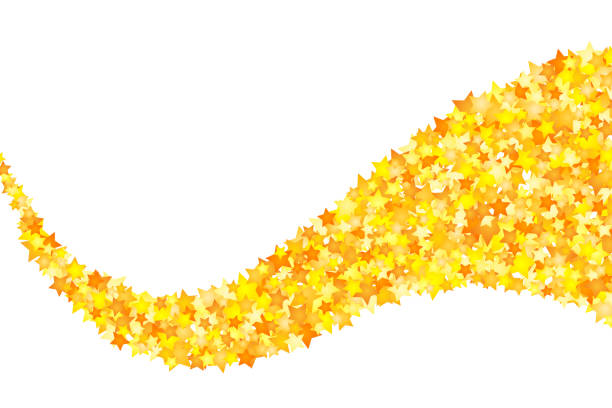 ilustraciones, imágenes clip art, dibujos animados e iconos de stock de vector amarillo estrellas elemento de fondo en estilo plano - bazaar abstract yellow multi colored