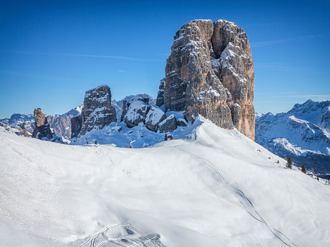 Dolomites ski area