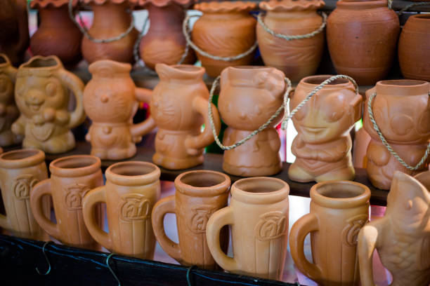 Clay glass Koh Kret island