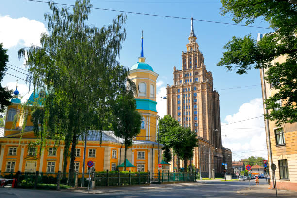 istock Russian Academy of Sciences Building, Riga, Latvia 1003391246
