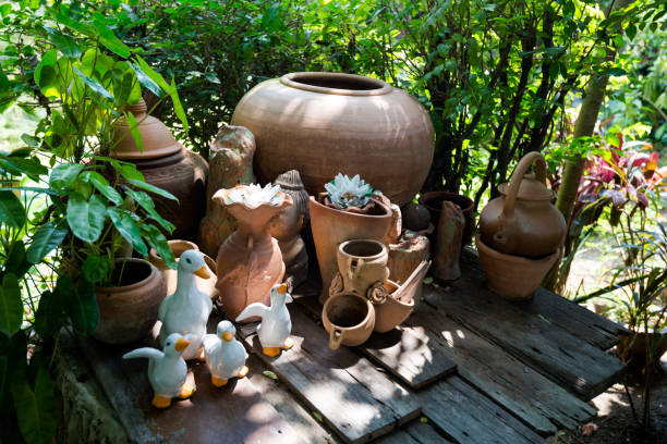 Clay pots Koh Kret island