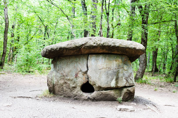 istock ancient Shapsugsky Dolmen in Shapsugskaya zone 1003399348