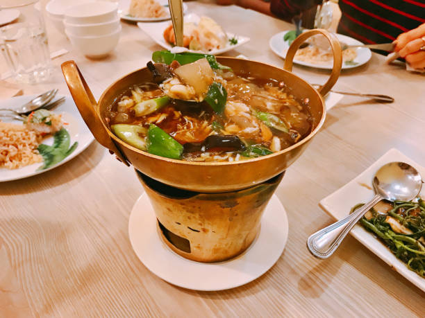 istock Stewed pork tendon with crabmeat in Thailand. 1003415686